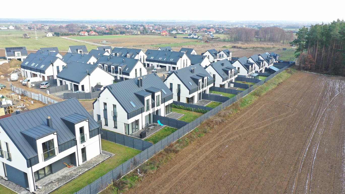 Leśne Wzgórze - osiedle 91 domów w Stare Kupiski, blisko Łomży