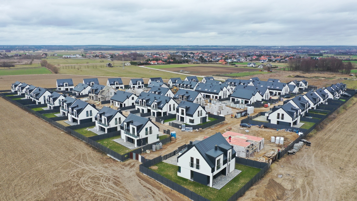 Leśne Wzgórze - osiedle 91 domów w Stare Kupiski, blisko Łomży