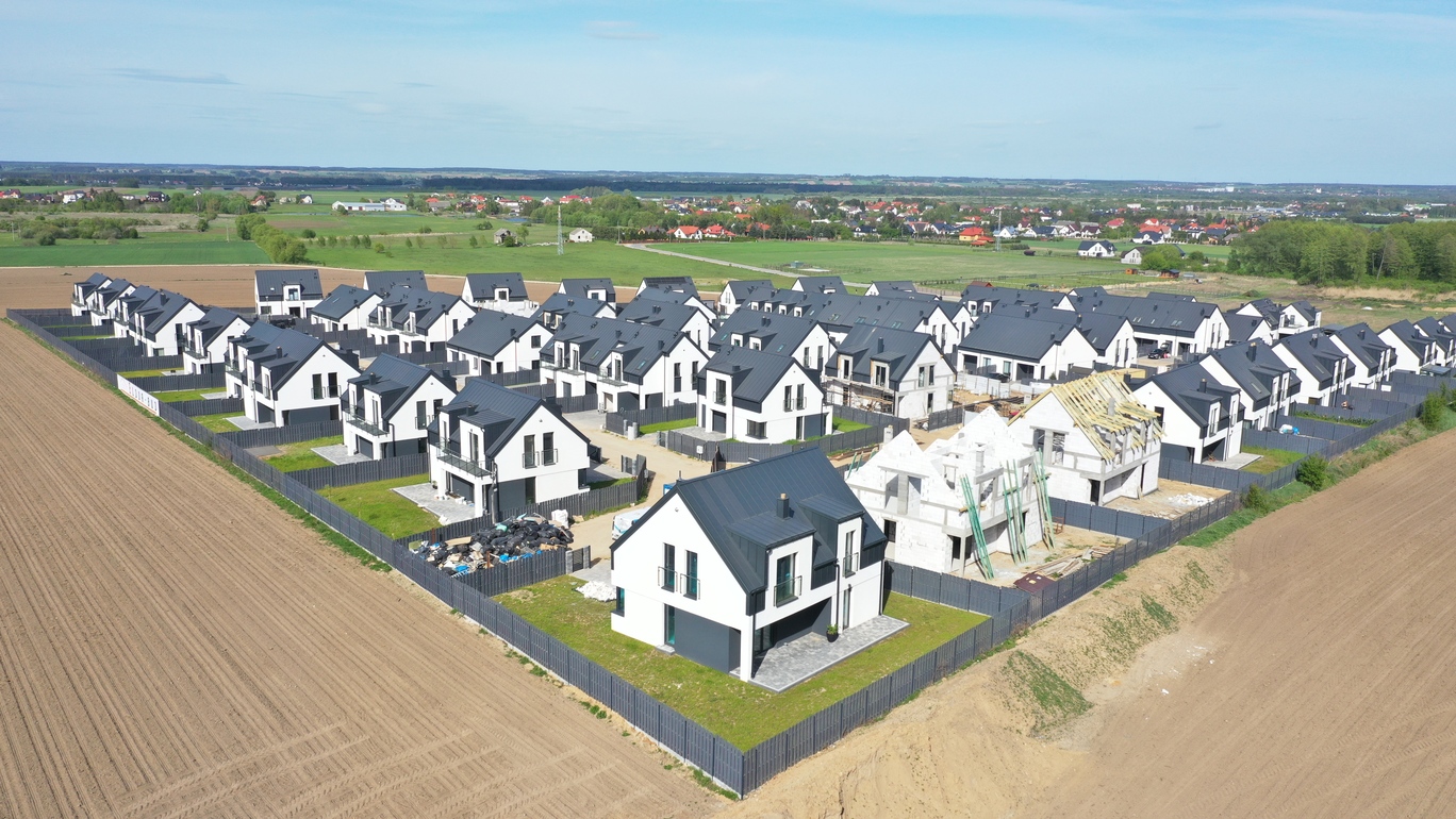 Leśne Wzgórze - osiedle 91 domów w Stare Kupiski, blisko Łomży