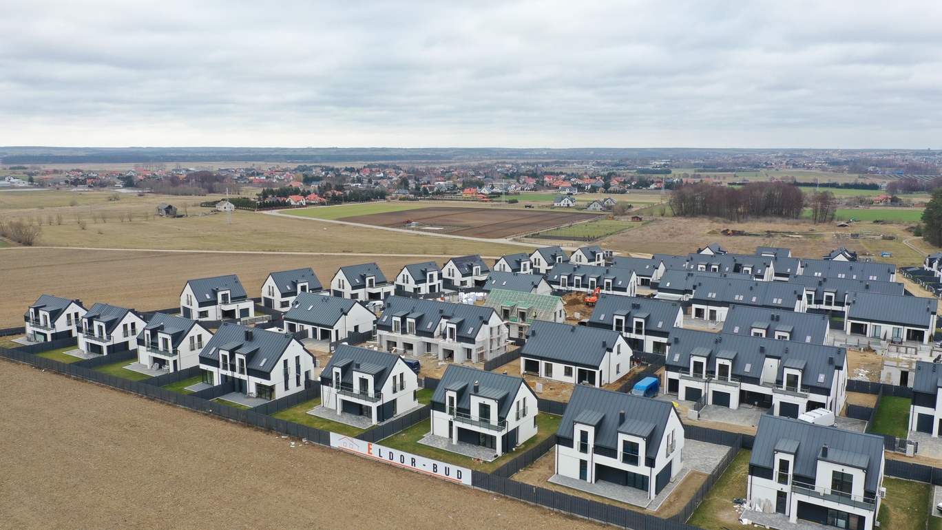 Leśne Wzgórze - osiedle 91 domów w Stare Kupiski, blisko Łomży